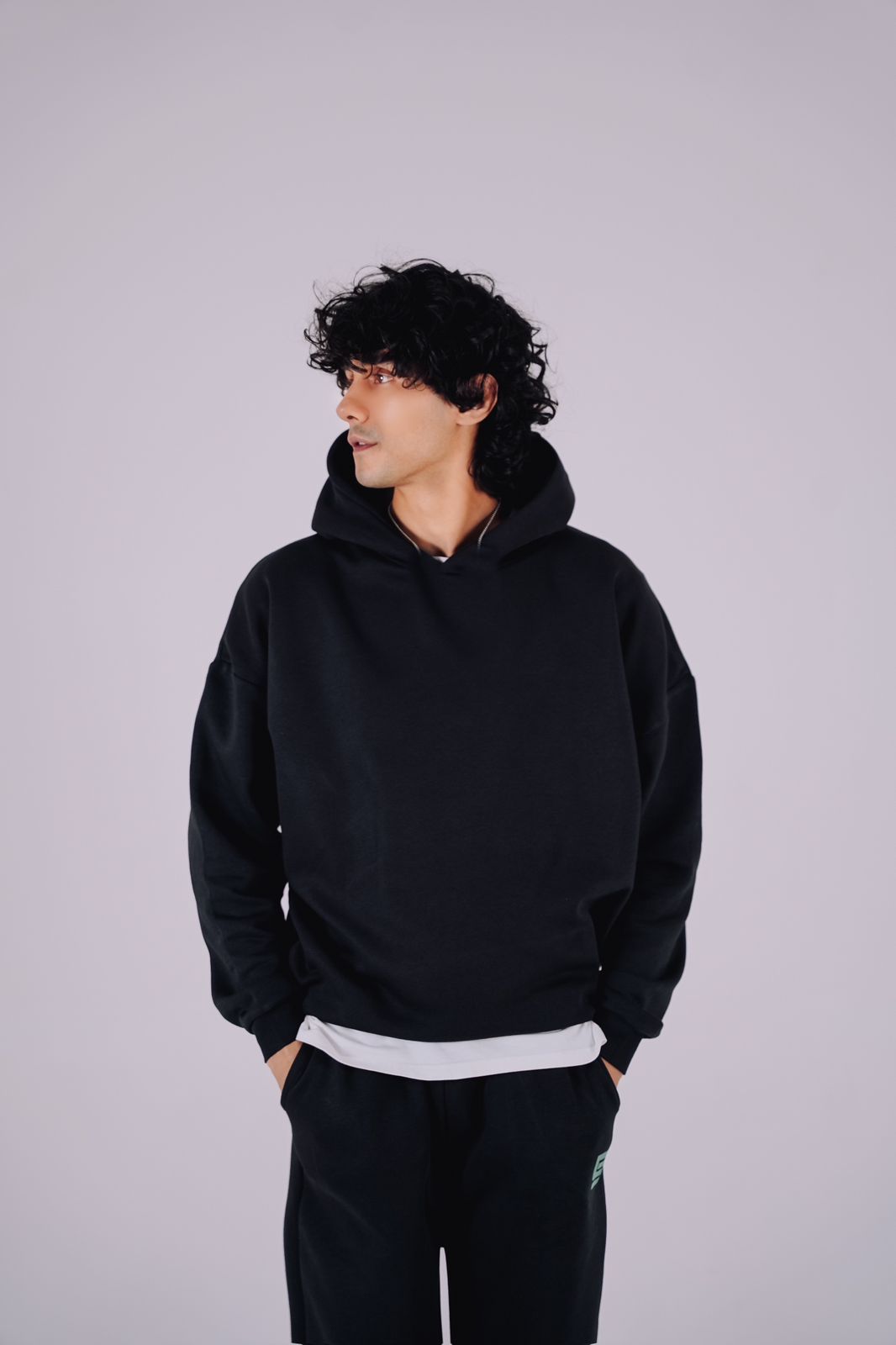 Cloud Hoodie - black – SANE